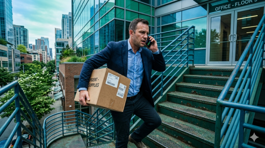 O empresário sobrecarregado